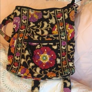 Vera Bradley autumn floral crossbody purse